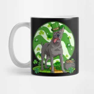 Cane Corso Dog St Patricks Day Leprechaun Mug